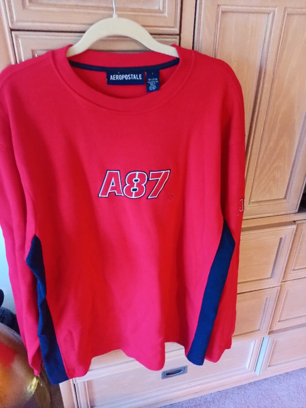 New Aero 87 Large  Mens Pullover Top NWOT